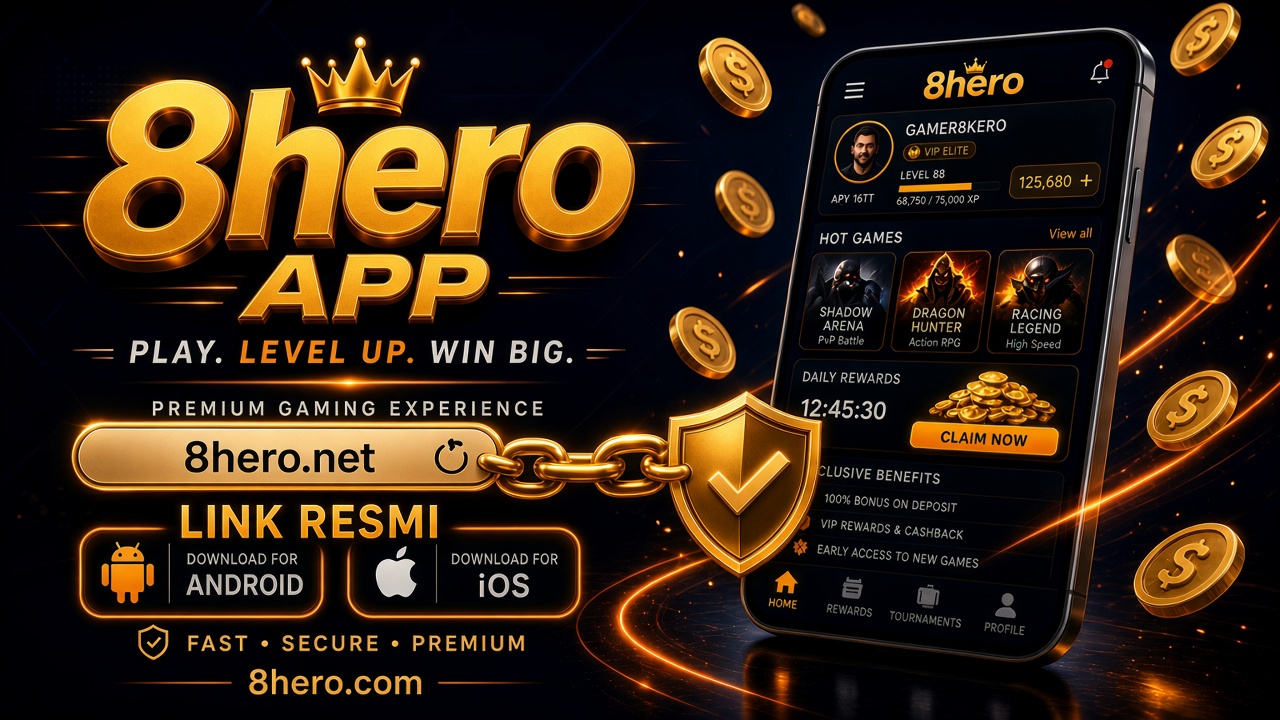8hero Link Resmi - Official Website Link