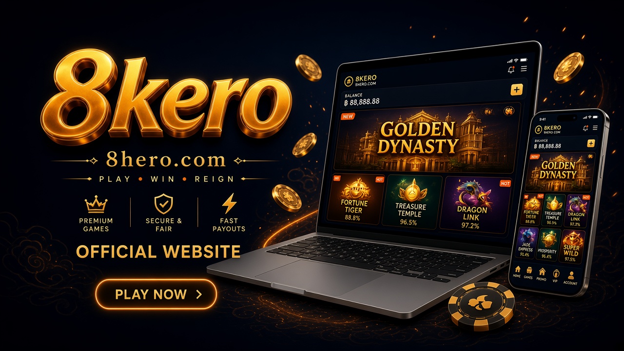8kero Website - Official Online Gaming Site