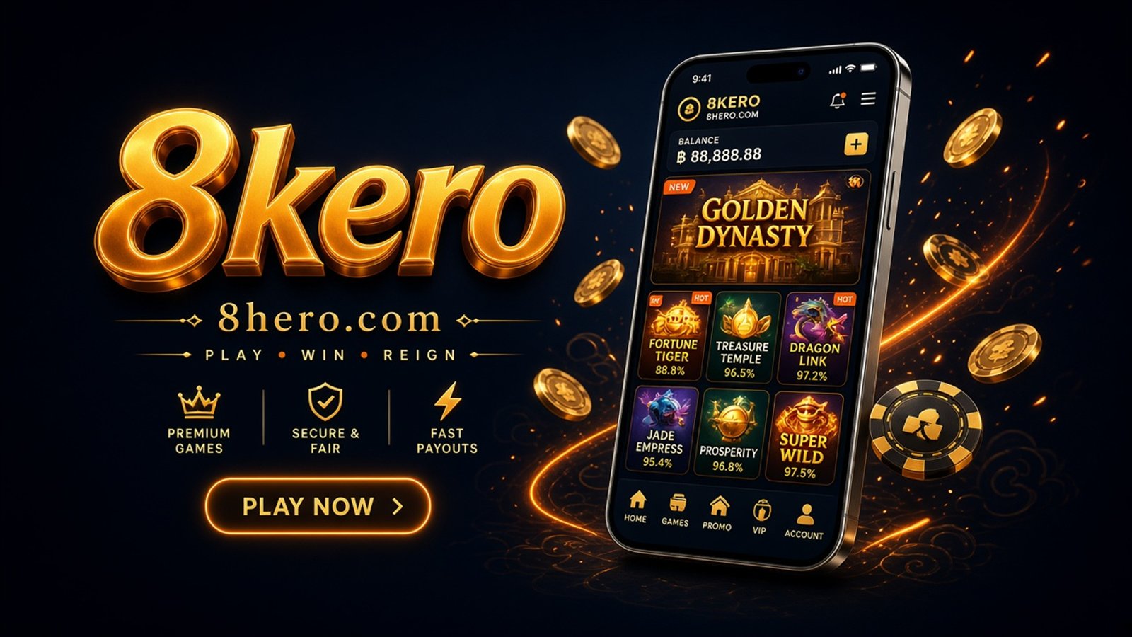 8kero Banner — online gaming in the United States